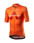 CASTELLI Kurzarm Fahrradtrikot - INEOS GRENADIERS '21 - Orange