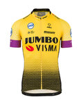 AGU Kurzarm Fahrradtrikot - JUMBO-VISMA 2019 - Schwarz/Gelb