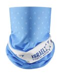 KATUSHA SPORTS Fahrrad-Nackenwärmer - ISRAEL 2020 - Weiß/Hellblau