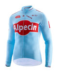 KATUSHA SPORTS Langarm Fahrradtrikot für den Sommer - ALPECIN 2019 SUMMER - Hellblau/Rot