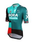 LE COL Kurzarm Fahrradtrikot - BORA HANSGROHE 2022 - Schwarz/Rot/Grün