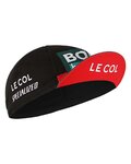 LE COL Fahrradmütze - BORA HANSGROHE 2022 - Schwarz/Rot/Grün