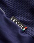 LE COL Kurzarm Fahrradtrikot - SPORT LOGO - Weiß/Blau