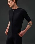 LE COL Kurzarm Fahrradtrikot - PRO AERO - Schwarz