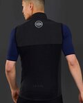 LE COL Fahrradweste - SPORT LOGO GILET - Weiß/Schwarz