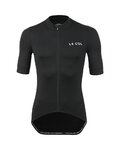 LE COL Kurzarm Fahrradtrikot - HORS CATEGORIE II - Schwarz