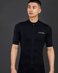 LE COL Kurzarm Fahrradtrikot - HORS CATEGORIE II - Schwarz
