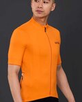 LE COL Kurzarm Fahrradtrikot - HORS CATEGORIE II - Orange