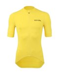 LE COL Kurzarm Fahrradtrikot - HORS CATEGORIE II - Gelb