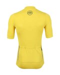 LE COL Kurzarm Fahrradtrikot - HORS CATEGORIE II - Gelb