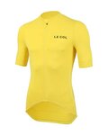 LE COL Kurzarm Fahrradtrikot - HORS CATEGORIE II - Gelb