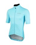 LE COL Kurzarm Fahrradtrikot - PRO RAIN - Hellblau
