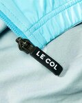 LE COL Kurzarm Fahrradtrikot - PRO RAIN - Hellblau