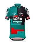 LE COL Kurzarm Fahrradtrikot - BORA HANSGROHE 23 K - Grün/Grau