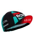 LE COL Fahrradmütze - BORA HANSGROHE 2023 - Grün/Rot/Schwarz