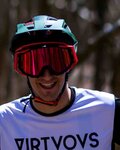 LIMAR Fahrradsonnenbrille - ROC MTB - Grün/Rot