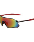 LIMAR Fahrradsonnenbrille - S9 - Rot/Schwarz