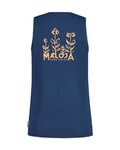 MALOJA Ärmelloses Fahrrad-Shirt - CURAGLIAM. LADY - Blau