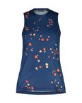 MALOJA Ärmelloses Fahrrad-Shirt - TRECIMEM. LADY - Blau