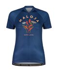 MALOJA Kurzarm Fahrradtrikot - GANESM. 1/2 LADY - Blau