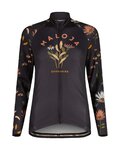 MALOJA Langarm Fahrradtrikot für den Sommer - GANESM. 1/1 LADY - Schwarz