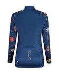 MALOJA Langarm Fahrradtrikot für den Sommer - GANESM. 1/1 LADY - Blau