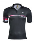 MONTON Kurzarm Fahrrad-Shirt - HOT WIND - Schwarz