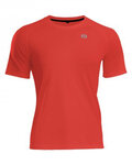MONTON Kurzarm Fahrrad-Shirt - TENXON  - Rot