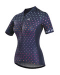 MONTON Kurzarm Fahrradtrikot - NIGHT LIGHT LADY - Blau