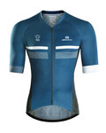 MONTON Kurzarm Fahrradtrikot - PERSEVERANCE - Blau