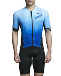 MONTON Kurzarm Fahrradtrikot - DEEP - Blau/Schwarz