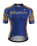 MONTON Kurzarm Fahrradtrikot - TROPICAL PASSION - Schwarz