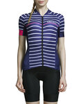 MONTON Kurzarm Fahrradtrikot - LOLLY LADY - Blau