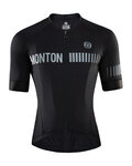 MONTON Kurzarm Fahrradtrikot - NIGHTCRAWLER - Schwarz