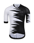 MONTON Kurzarm Fahrradtrikot - ROAR - Weiß/Schwarz