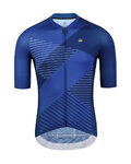 MONTON Kurzarm Fahrradtrikot - SPATIAL - Blau