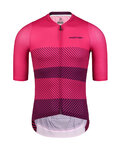 MONTON Kurzarm Fahrradtrikot - SUU - Rot/Rosa