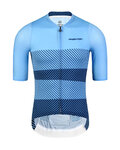 MONTON Kurzarm Fahrradtrikot - SUU - Blau/Hellblau