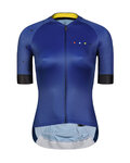 MONTON Kurzarm Fahrradtrikot - VERVE LADY - Blau