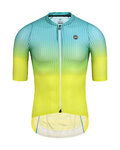 MONTON Kurzarm Fahrradtrikot - SPACE - Gelb/Grün