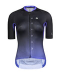 MONTON Kurzarm Fahrradtrikot - NEON LADY - Lila/Schwarz