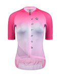 MONTON Kurzarm Fahrradtrikot - NEON LADY - Rosa