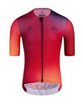 MONTON Kurzarm Fahrradtrikot - FIRE LADY - Rot