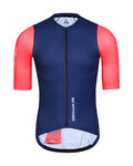 MONTON Kurzarm Fahrradtrikot - KUWAI - Rosa/Blau