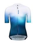 MONTON Kurzarm Fahrradtrikot - TWILIGHT LADY - Weiß/Blau