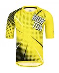 MONTON Kurzarm Fahrradtrikot - BOOM MTB - Gelb