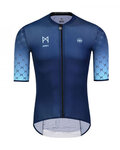 MONTON Kurzarm Fahrradtrikot - SERENITY - Hellblau/Blau