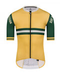 MONTON Kurzarm Fahrradtrikot - JOE - Gelb/Grün