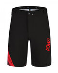 MONTON Fahrradshorts ohne Träger - POW MTB - Schwarz/Rot