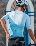 MONTON Kurzarm Fahrradtrikot - BEACH  - Blau/Weiß